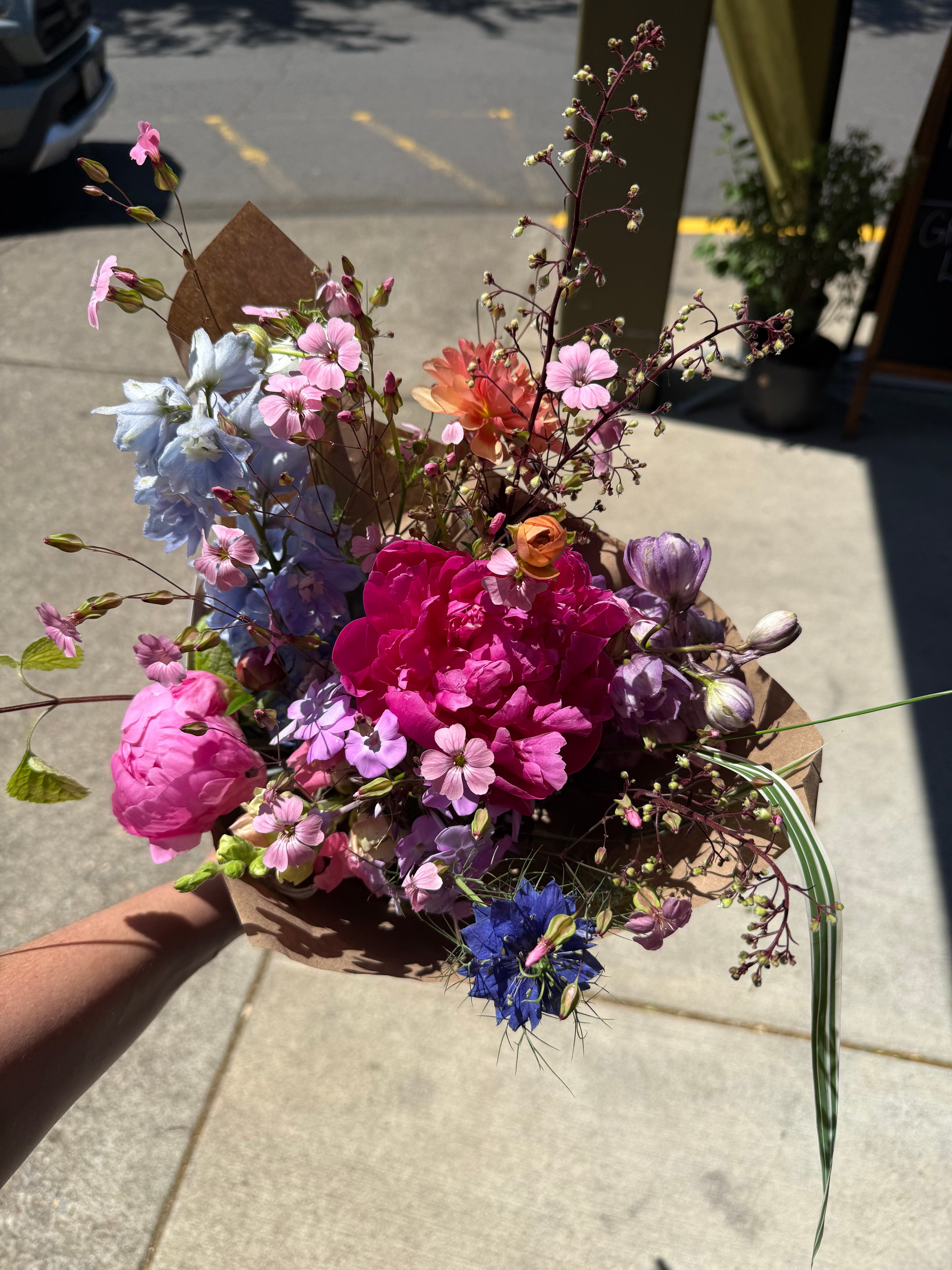 Peony Flower Bouquet