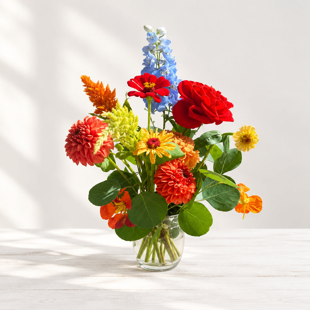 English Garden Flower Arrangement