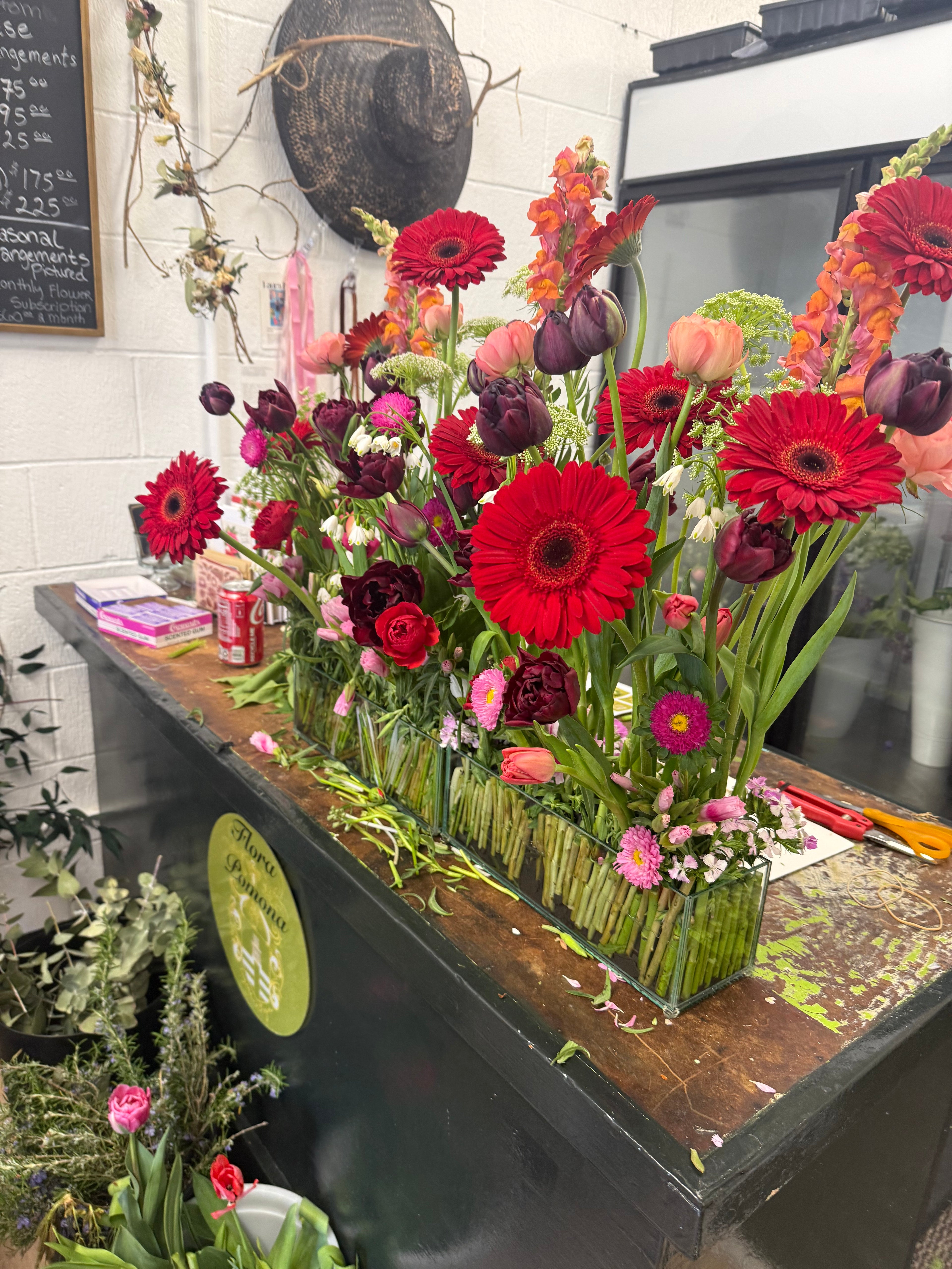 le jardin flower arrangement