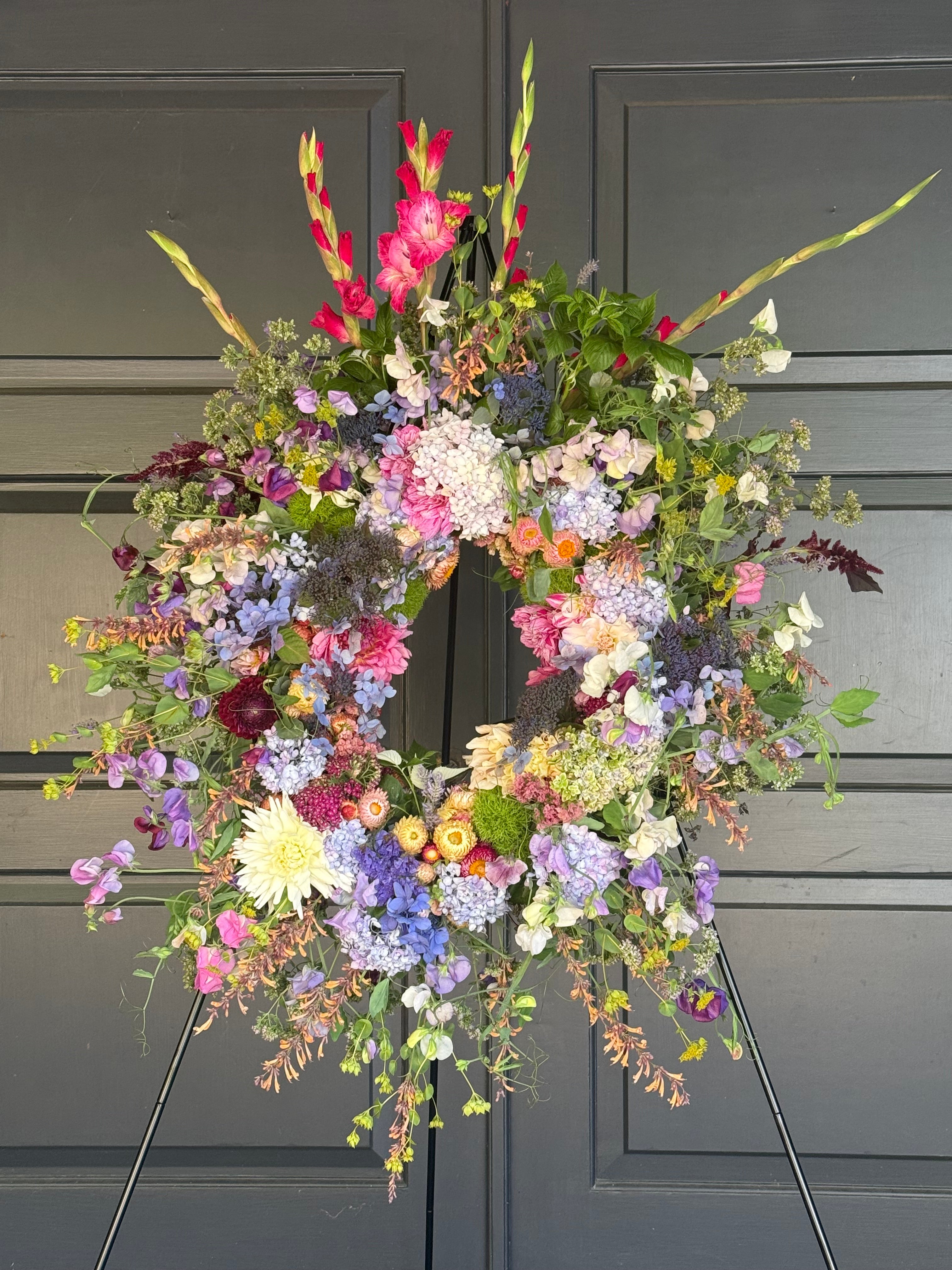 Farewell wreath