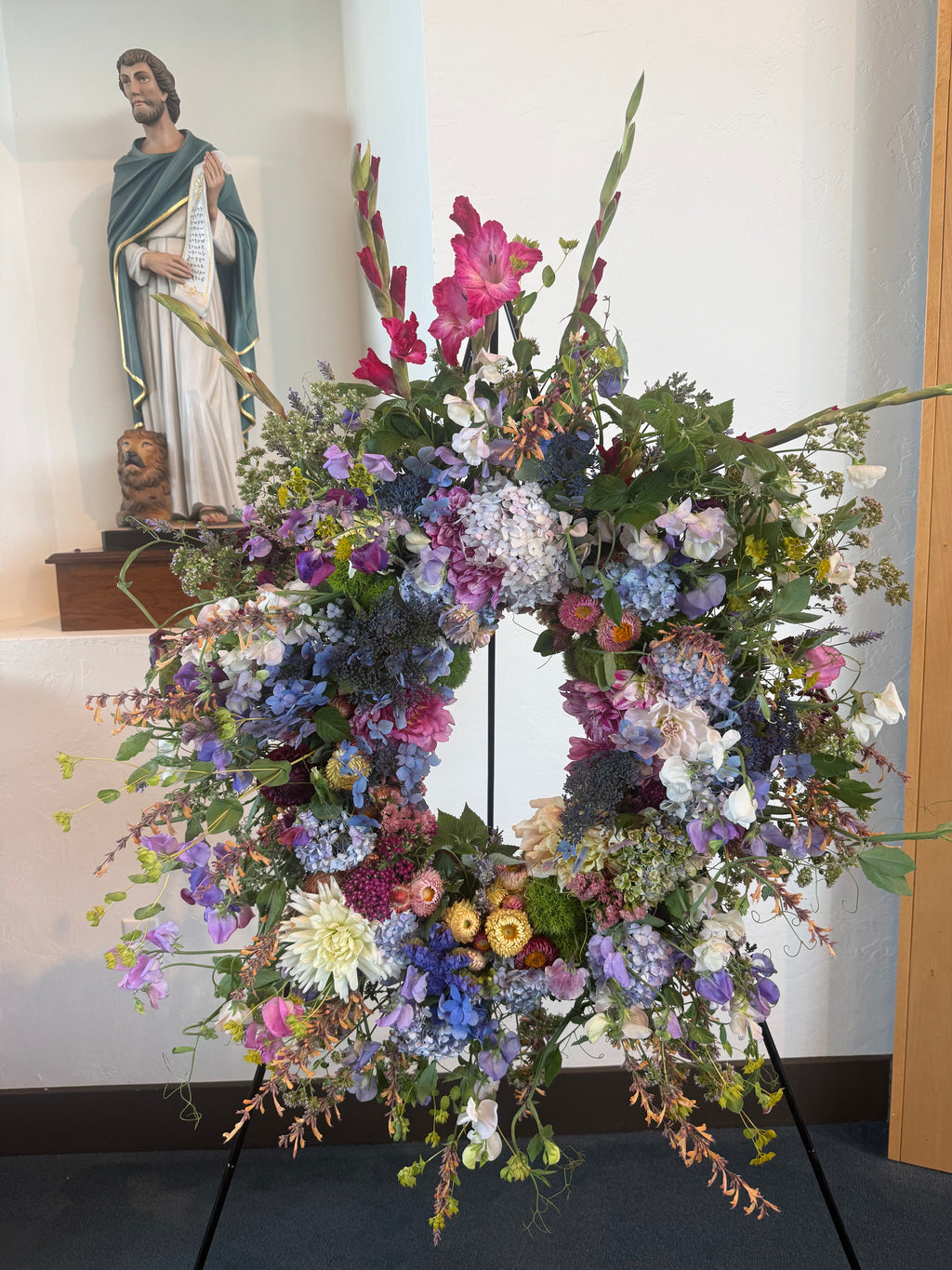 Farewell wreath