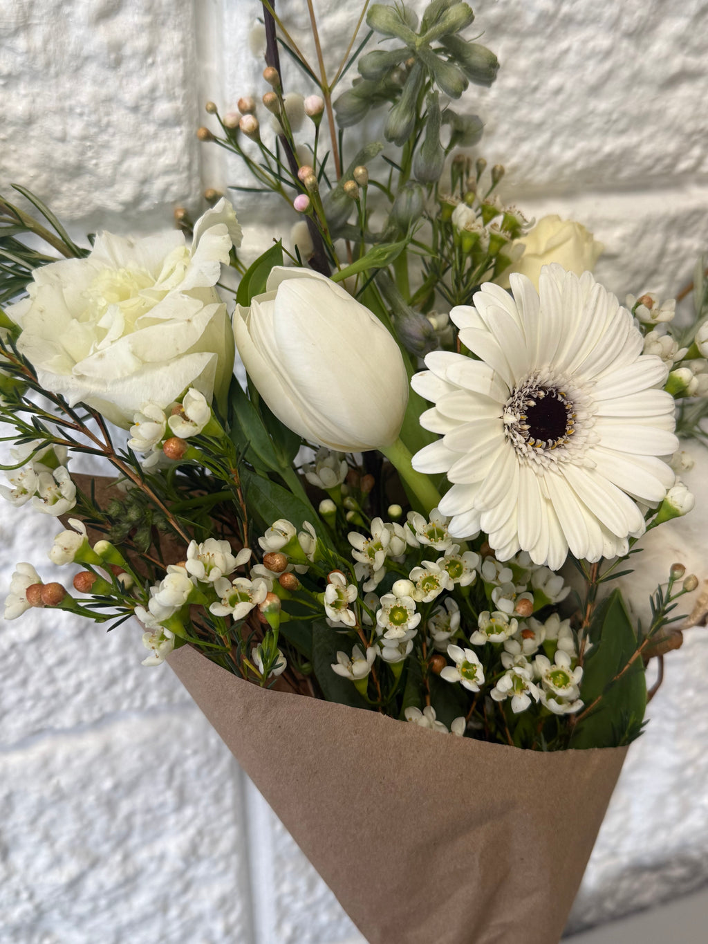 White Cotton Bouquet