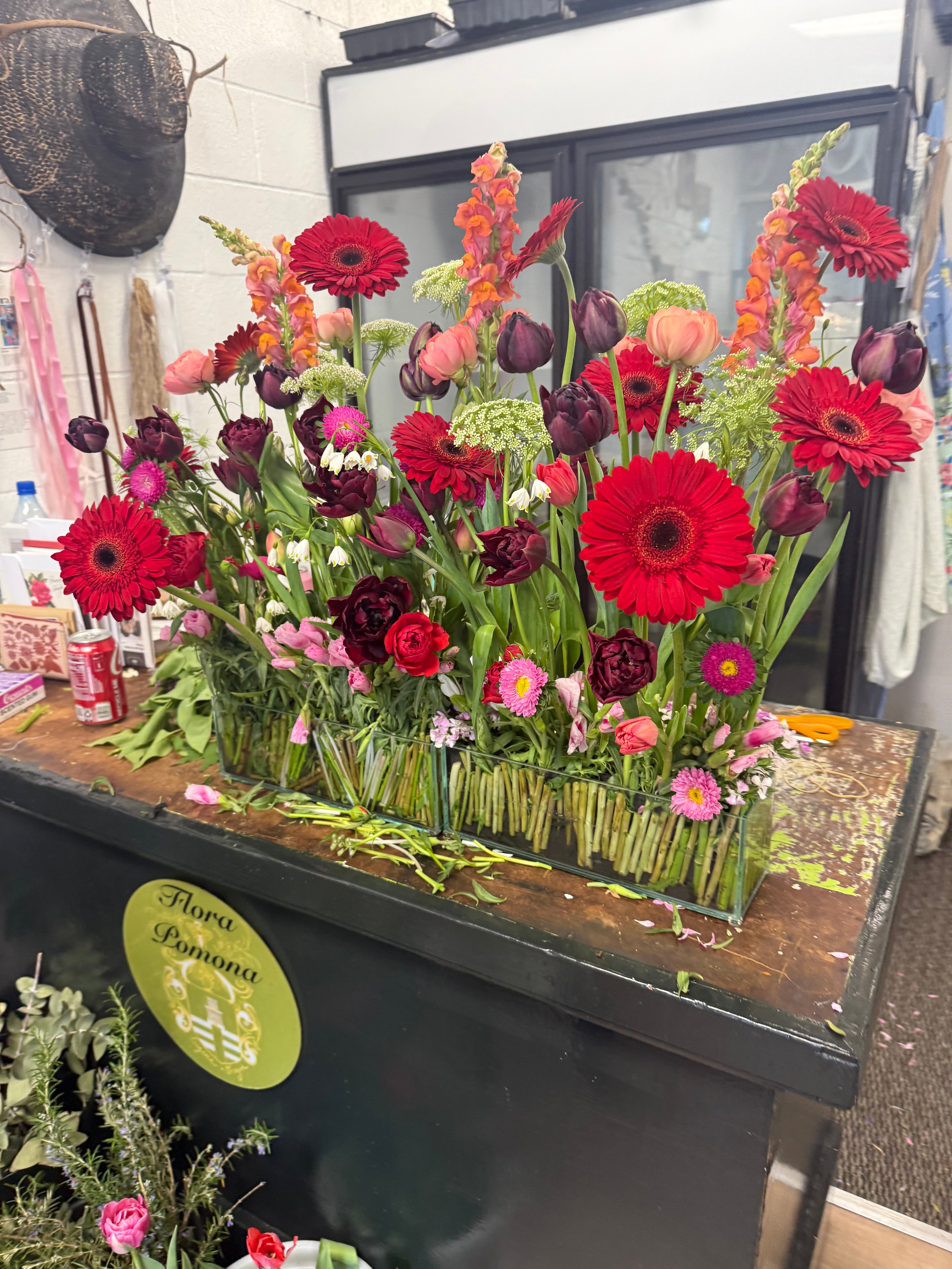 le jardin flower arrangement