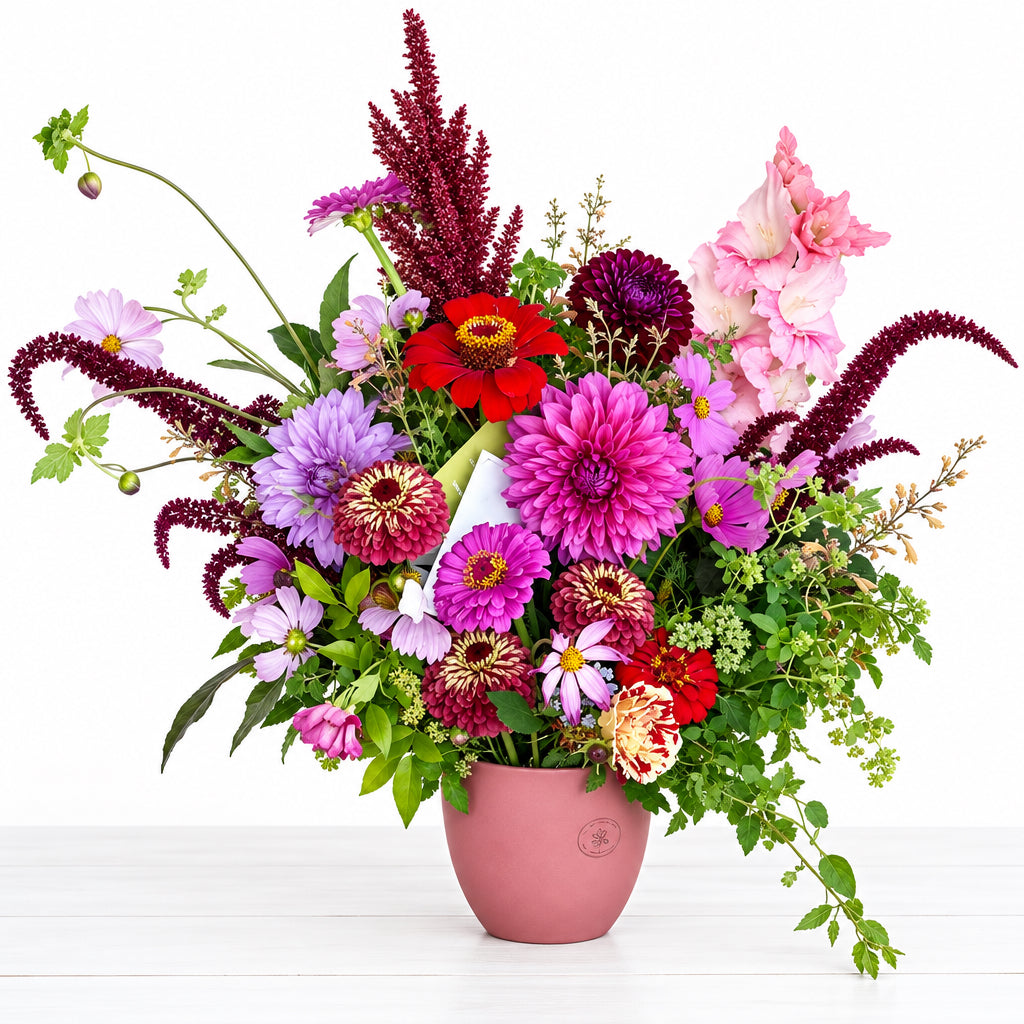 English Garden Flower Arrangement