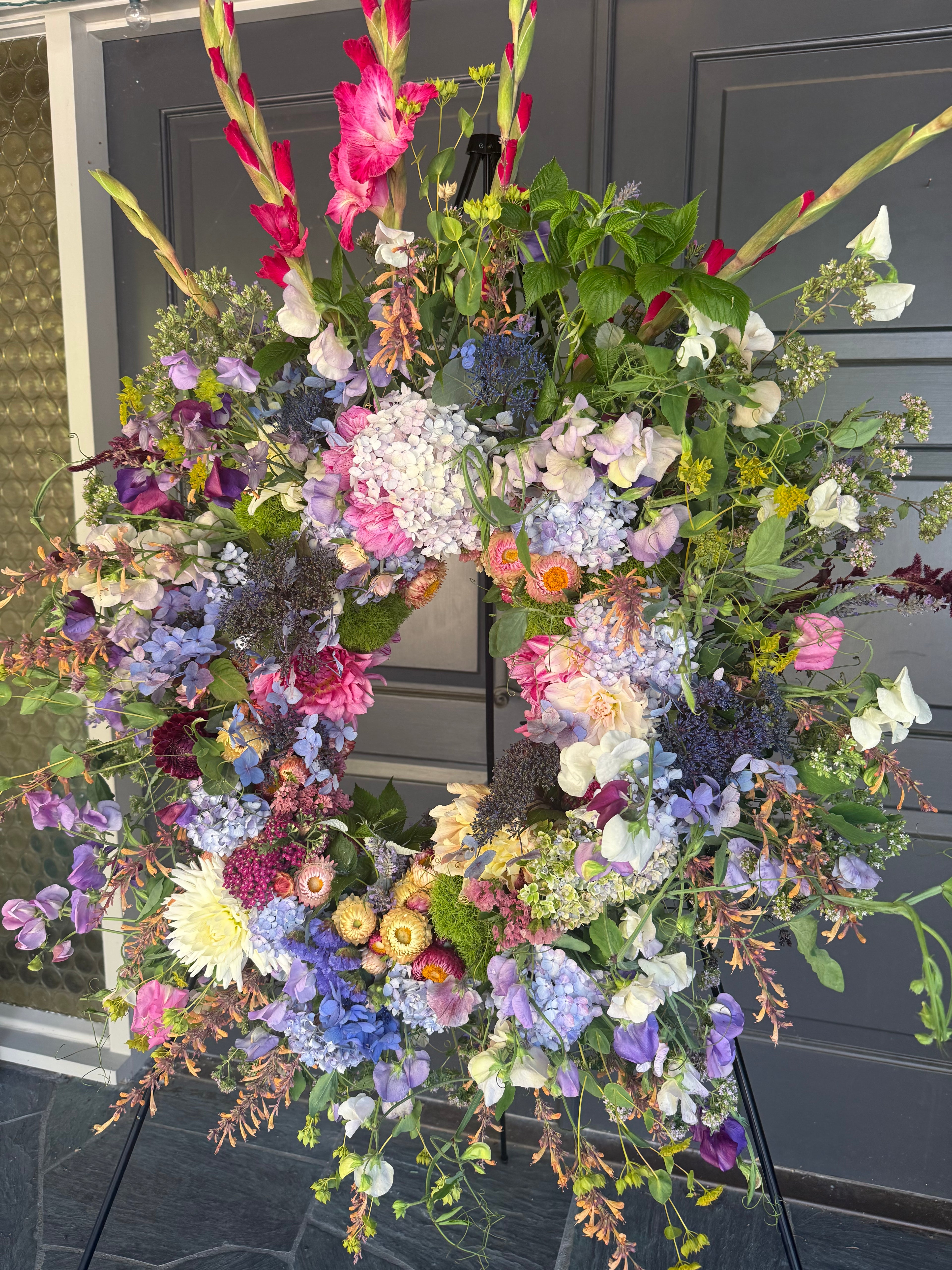 Farewell wreath