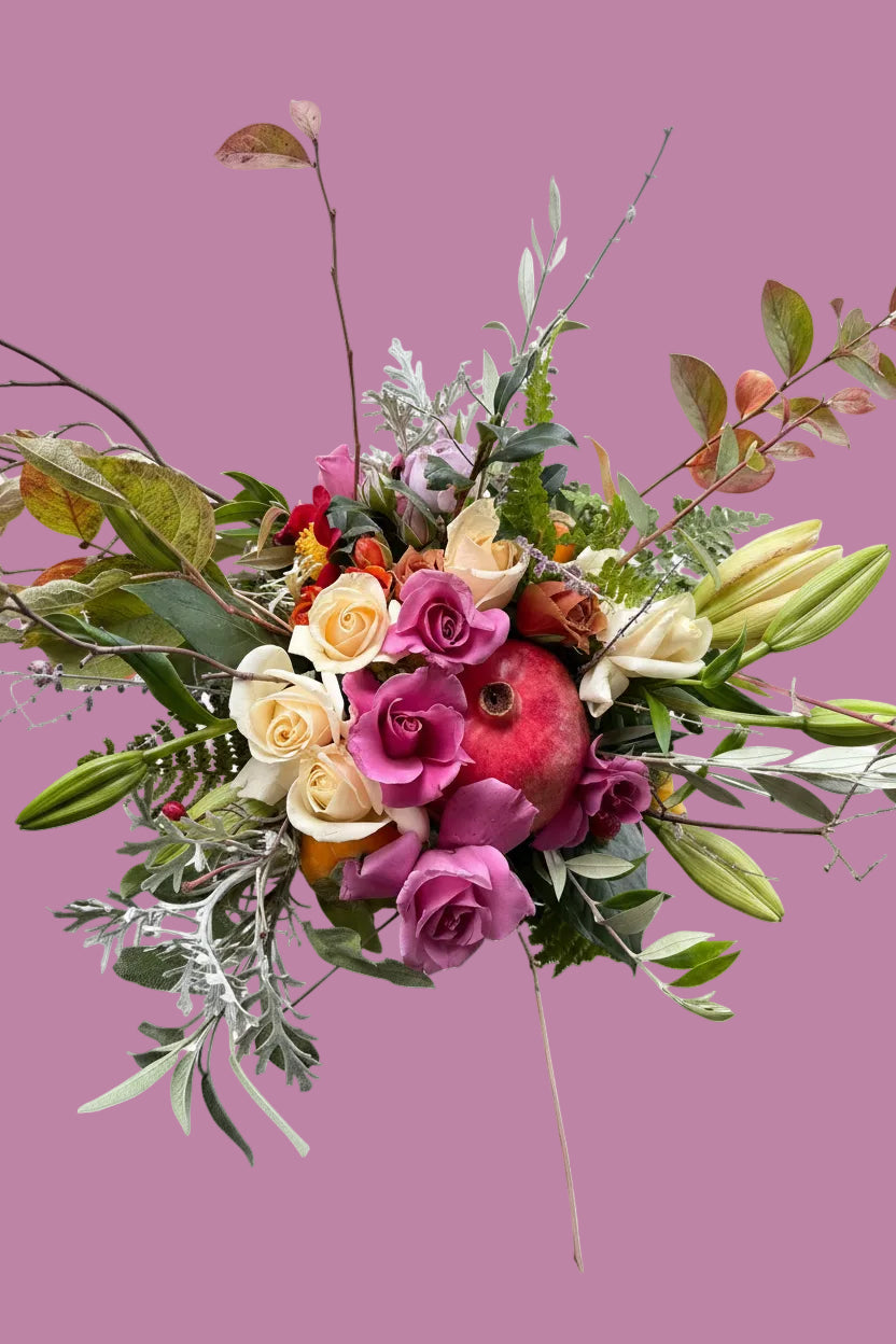 Holiday Flower Centerpiece