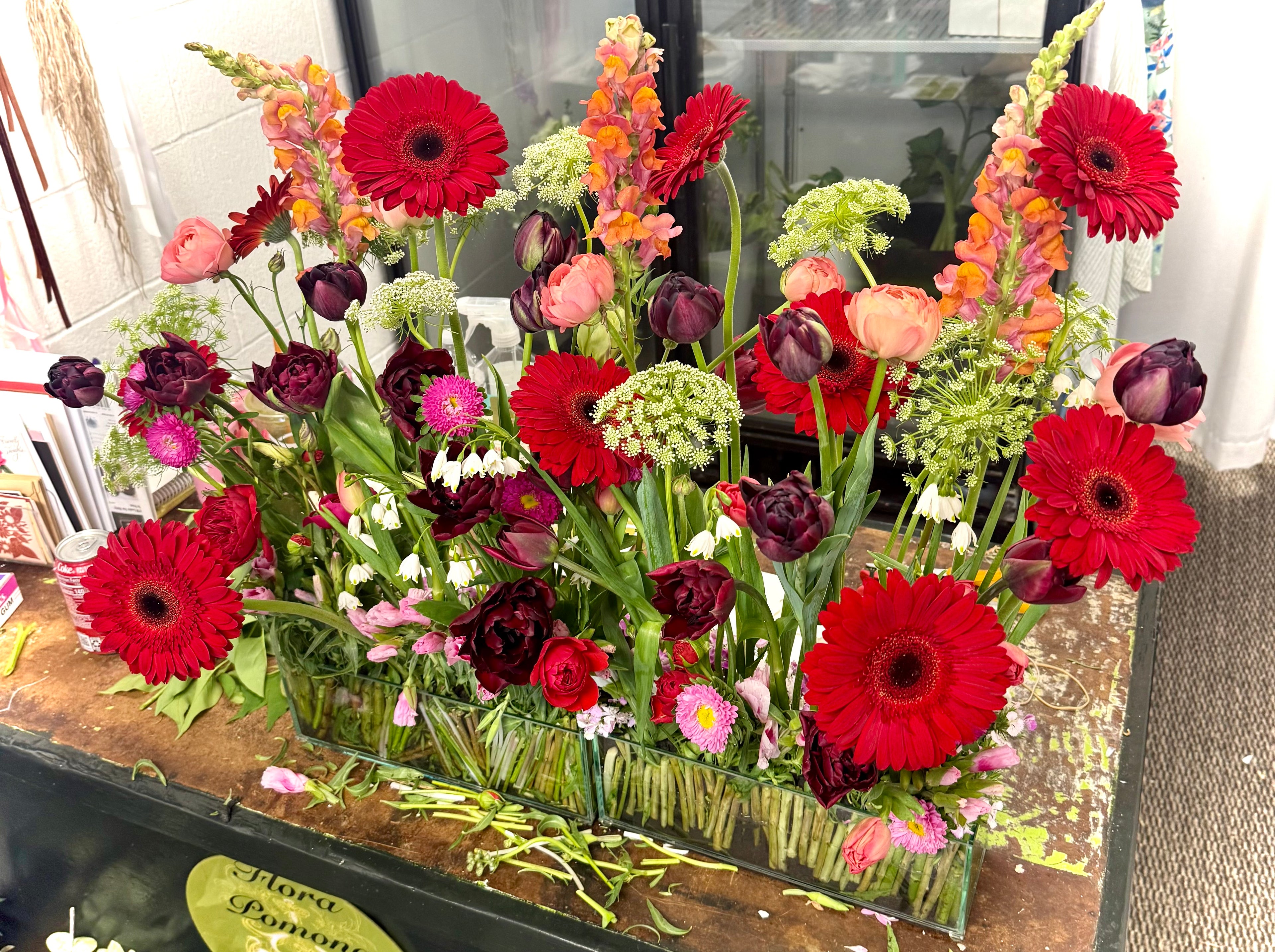 le jardin flower arrangement