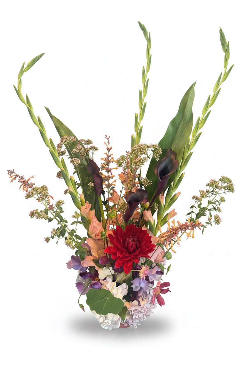 Tea Party Flower Arrangement