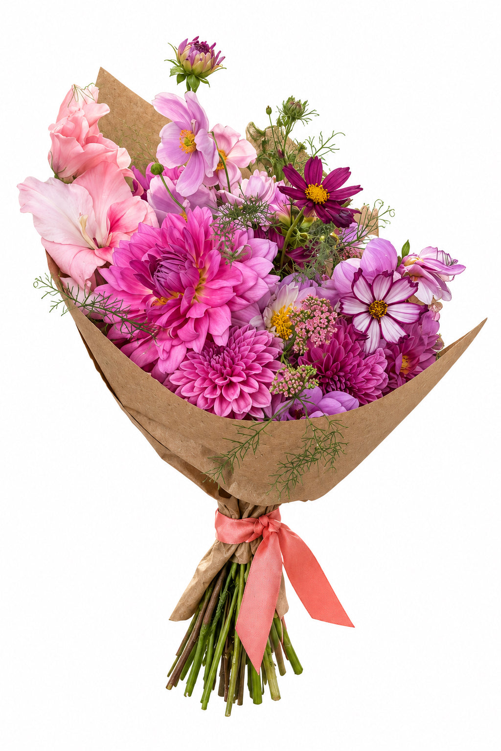 Flora Pomona’s choice - wrapped seasonal Flower bouquet