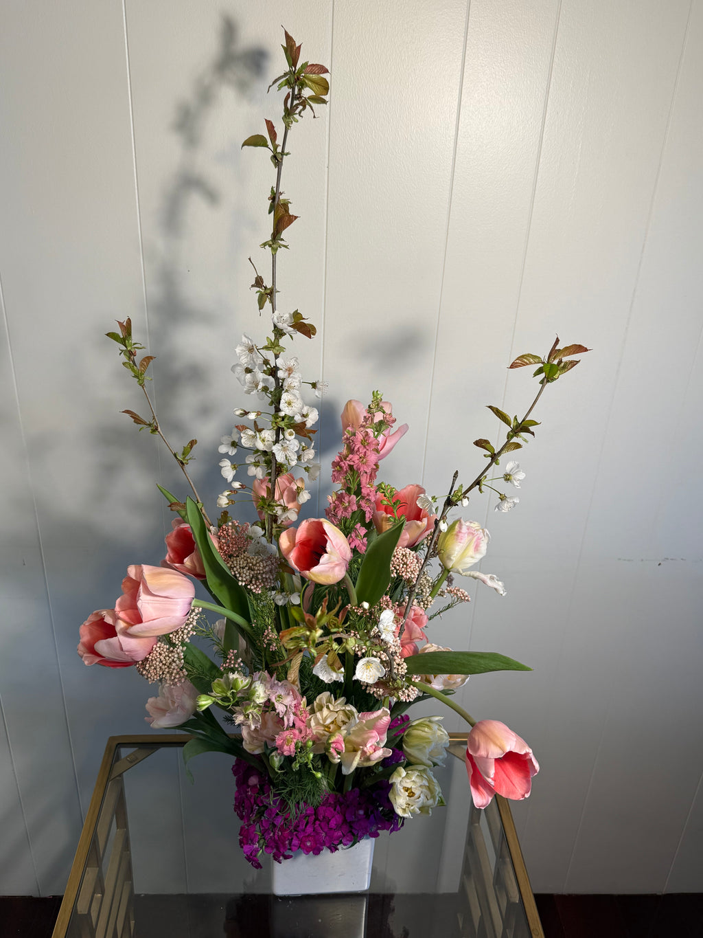 Audrey Deluxe Centerpiece Flower Arrangement