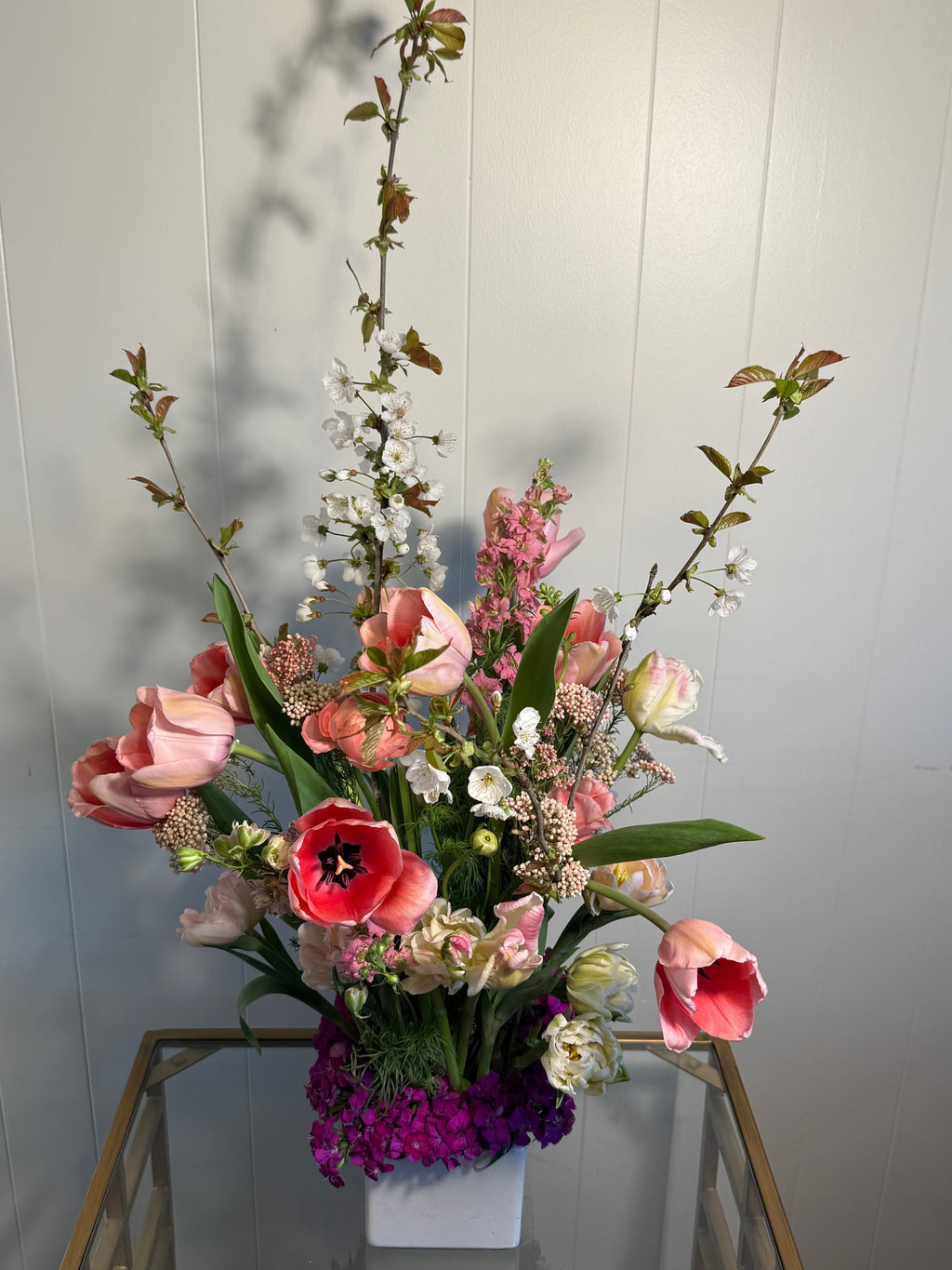 Audrey Deluxe Centerpiece Flower Arrangement