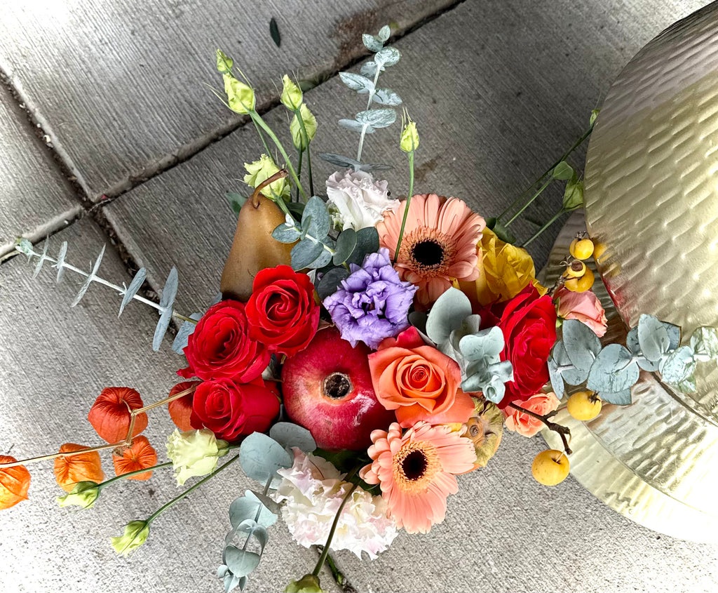 Holiday Flower Centerpiece
