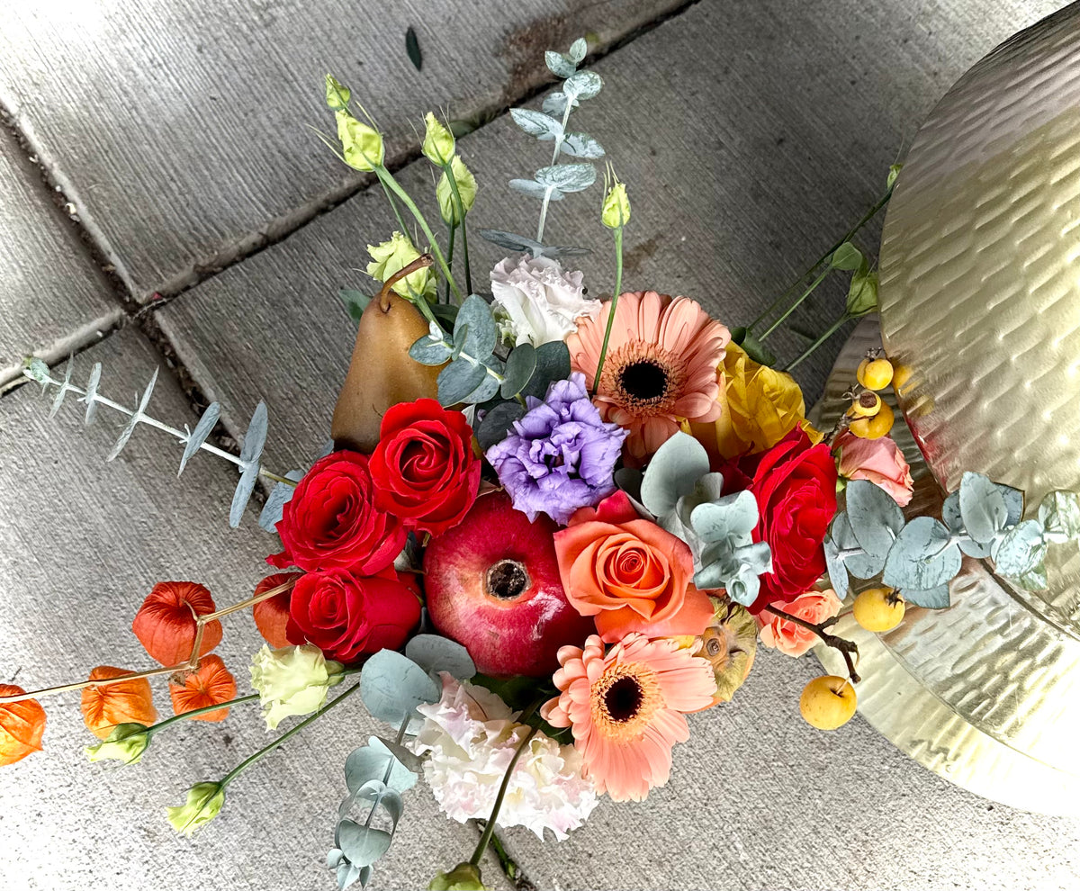Holiday Flower Centerpiece